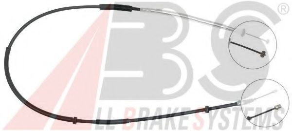 A.B.S. K18137 Трос, стояночная тормозная система для FIAT STILO (Фиат Стило) A.B.S. K18137 Трос, стояночная тормозная система для FIAT STILO (Фиат Стило)