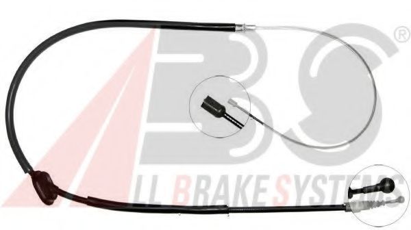 A.B.S. K18296 Трос, стояночная тормозная система для VOLKSWAGEN (Фольксваген) A.B.S. K18296 Трос, стояночная тормозная система для VOLKSWAGEN (Фольксваген)
