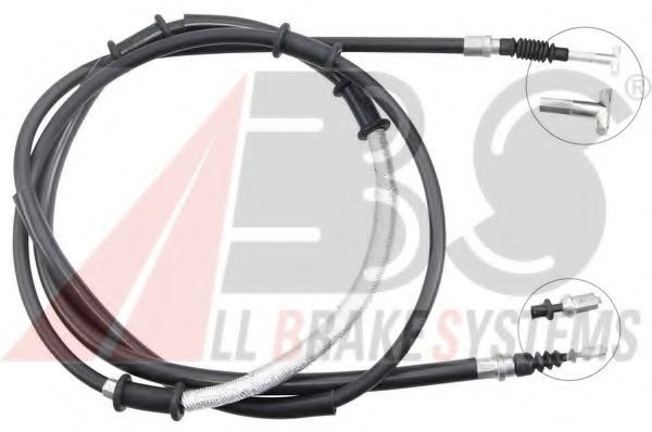 A.B.S. K18885 Трос, стояночная тормозная система для FIAT (Фиат) A.B.S. K18885 Трос, стояночная тормозная система для FIAT (Фиат)