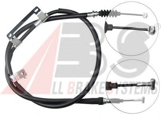 A.B.S. K19358 Трос, стояночная тормозная система для KIA CARENS II (Киа Каренс 2) A.B.S. K19358 Трос, стояночная тормозная система для KIA CARENS II (Киа Каренс 2)