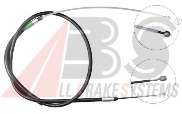 A.B.S. K19927 Трос, стояночная тормозная система для BMW (Бмв) A.B.S. K19927 Трос, стояночная тормозная система для BMW (Бмв)