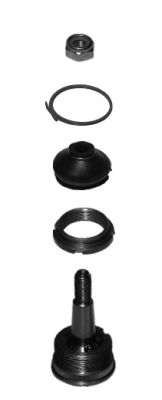 BIRTH CX0406 Несущий направляющий шарнир для FIAT UNO (Фиат Уно) BIRTH CX0406 Несущий направляющий шарнир для FIAT UNO (Фиат Уно)