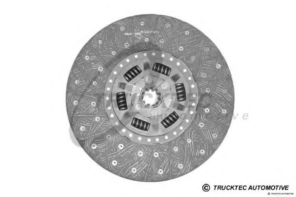 TRUCKTEC AUTOMOTIVE 01.23.138 Диск сцепления для MERCEDES-BENZ T2/L (Мэрcэдэс-бэнз Т2/л) TRUCKTEC AUTOMOTIVE 01.23.138 Диск сцепления для MERCEDES-BENZ T2/L (Мэрcэдэс-бэнз Т2/л)