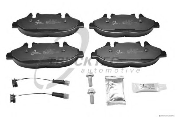 TRUCKTEC AUTOMOTIVE 02.35.160 Тормозные колодки для MERCEDES-BENZ VITO / MIXTO (Мэрcэдэс-бэнз Вито / миxто) TRUCKTEC AUTOMOTIVE 02.35.160 Тормозные колодки для MERCEDES-BENZ VITO / MIXTO (Мэрcэдэс-бэнз Вито / миxто)