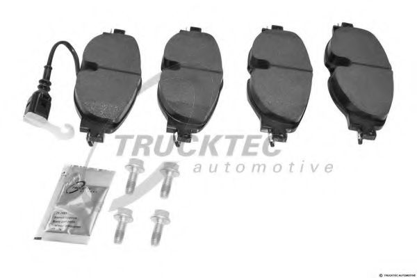 TRUCKTEC AUTOMOTIVE 07.35.257 Тормозные колодки для VOLKSWAGEN (Фольксваген) TRUCKTEC AUTOMOTIVE 07.35.257 Тормозные колодки для VOLKSWAGEN (Фольксваген)