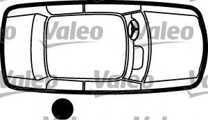 VALEO 256892 Ручка двери 