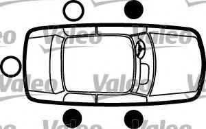 VALEO 252077 Комплект цилиндра замка для RENAULT (Рено) VALEO 252077 Комплект цилиндра замка для RENAULT (Рено)