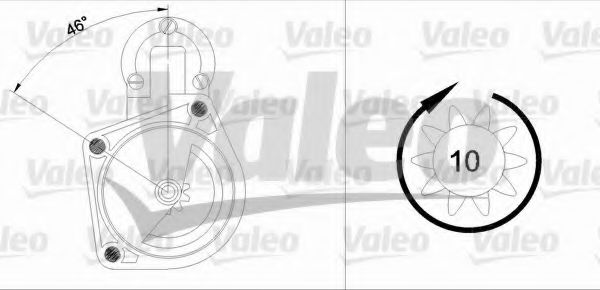 VALEO 433287 Стартер для FORD FIESTA (Форд Фиэста) VALEO 433287 Стартер для FORD FIESTA (Форд Фиэста)