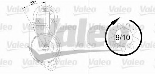 VALEO 433296 Стартер для OPEL ASCONA B (Опель Асcона б) VALEO 433296 Стартер для OPEL ASCONA B (Опель Асcона б)