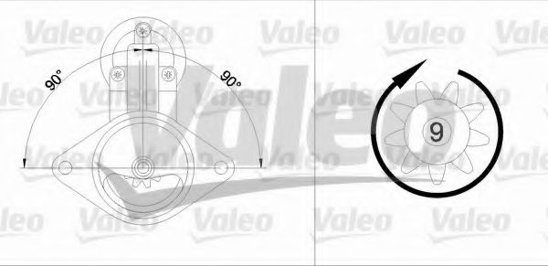 VALEO 433297 Стартер для OPEL MANTA B CC (Опель Манта б cc) VALEO 433297 Стартер для OPEL MANTA B CC (Опель Манта б cc)
