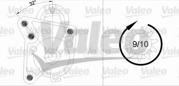 VALEO 433320 Стартер для RENAULT ALLIANCE (Рено Аллианcэ) VALEO 433320 Стартер для RENAULT ALLIANCE (Рено Аллианcэ)