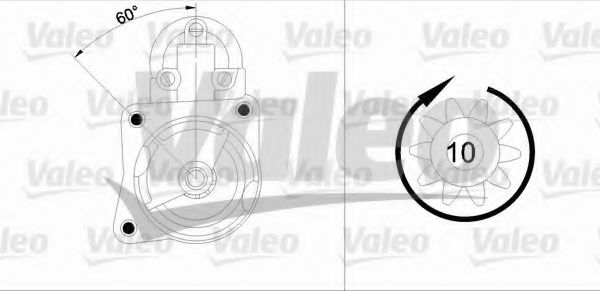 VALEO 433347 Стартер для FORD ORION II (Форд Орион 2) VALEO 433347 Стартер для FORD ORION II (Форд Орион 2)