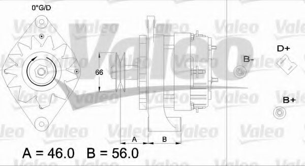 VALEO 433417 Генератор для RENAULT ALLIANCE (Рено Аллианcэ) VALEO 433417 Генератор для RENAULT ALLIANCE (Рено Аллианcэ)