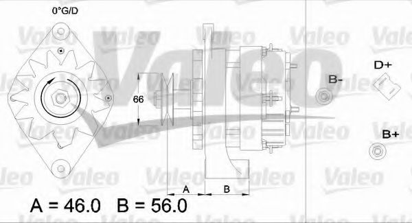 VALEO 433418 Генератор для RENAULT ALLIANCE (Рено Аллианcэ) VALEO 433418 Генератор для RENAULT ALLIANCE (Рено Аллианcэ)