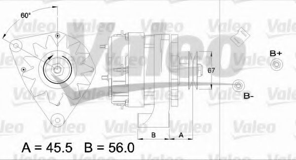 VALEO 433440 Генератор для RENAULT ALLIANCE (Рено Аллианcэ) VALEO 433440 Генератор для RENAULT ALLIANCE (Рено Аллианcэ)