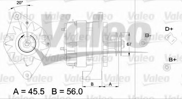 VALEO 433442 Генератор для RENAULT ALLIANCE (Рено Аллианcэ) VALEO 433442 Генератор для RENAULT ALLIANCE (Рено Аллианcэ)