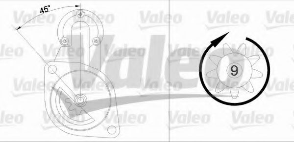VALEO 436000 Стартер для BMW 7 (Бмв 7) VALEO 436000 Стартер для BMW 7 (Бмв 7)