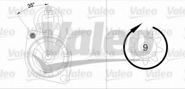 VALEO 436014 Стартер для AUDI 80 (Ауди 80) VALEO 436014 Стартер для AUDI 80 (Ауди 80)