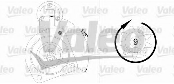 VALEO 436017 Стартер для AUDI 80 (Ауди 80) VALEO 436017 Стартер для AUDI 80 (Ауди 80)