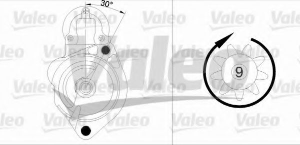 VALEO 436030 Стартер для AUDI 80 (Ауди 80) VALEO 436030 Стартер для AUDI 80 (Ауди 80)