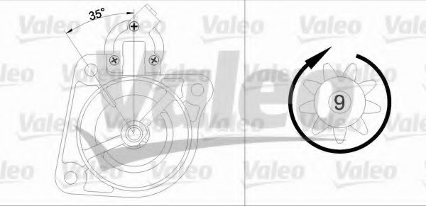 VALEO 436045 Стартер для FIAT (Фиат) VALEO 436045 Стартер для FIAT (Фиат)