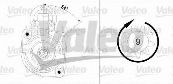 VALEO 436047 Стартер для VOLKSWAGEN POLO (Фольксваген Поло) VALEO 436047 Стартер для VOLKSWAGEN POLO (Фольксваген Поло)