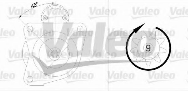VALEO 436052 Стартер для LAND ROVER DEFENDER (Ленд ровер/лэнд ровер Дэфэндэр) VALEO 436052 Стартер для LAND ROVER DEFENDER (Ленд ровер/лэнд ровер Дэфэндэр)