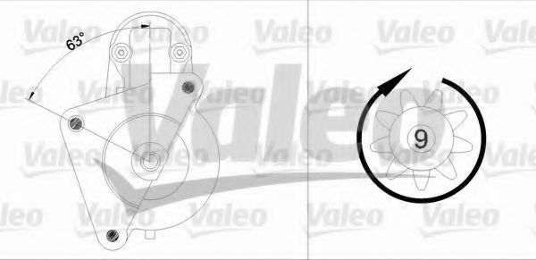 VALEO 436078 Стартер для RENAULT SAFRANE (Рено Сафранэ) VALEO 436078 Стартер для RENAULT SAFRANE (Рено Сафранэ)