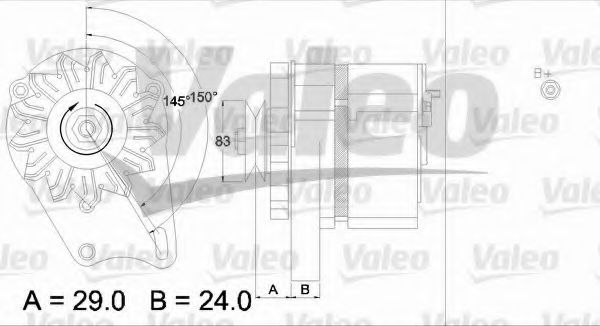 VALEO 436113 Генератор для FIAT SUPERBRAVO (Фиат Супербраvо) VALEO 436113 Генератор для FIAT SUPERBRAVO (Фиат Супербраvо)