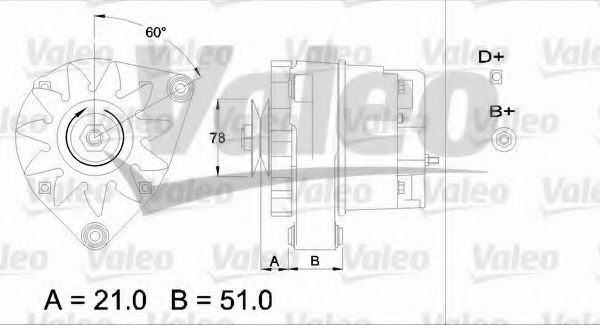 VALEO 436131 Генератор для BMW 7 (Бмв 7) VALEO 436131 Генератор для BMW 7 (Бмв 7)