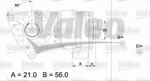 VALEO 436132 Генератор для BMW 7 (Бмв 7) VALEO 436132 Генератор для BMW 7 (Бмв 7)
