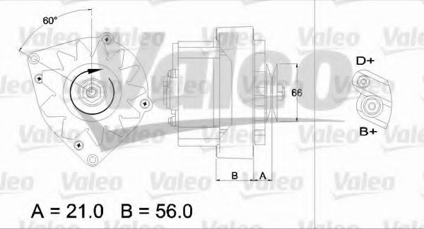 VALEO 436134 Генератор для BMW 7 (Бмв 7) VALEO 436134 Генератор для BMW 7 (Бмв 7)