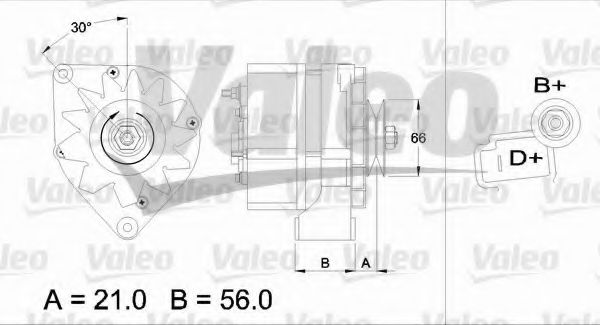 VALEO 436135 Генератор для BMW 7 (Бмв 7) VALEO 436135 Генератор для BMW 7 (Бмв 7)