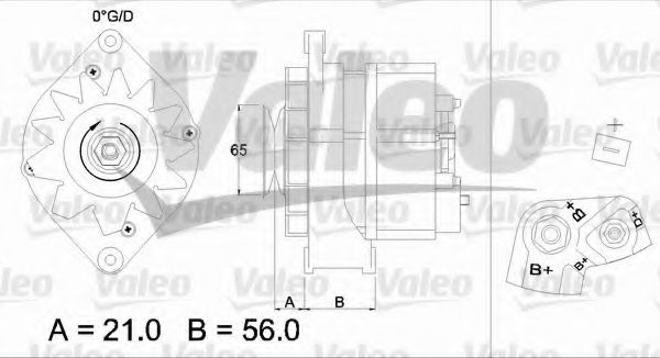 VALEO 436150 Генератор для OPEL MANTA B CC (Опель Манта б cc) VALEO 436150 Генератор для OPEL MANTA B CC (Опель Манта б cc)