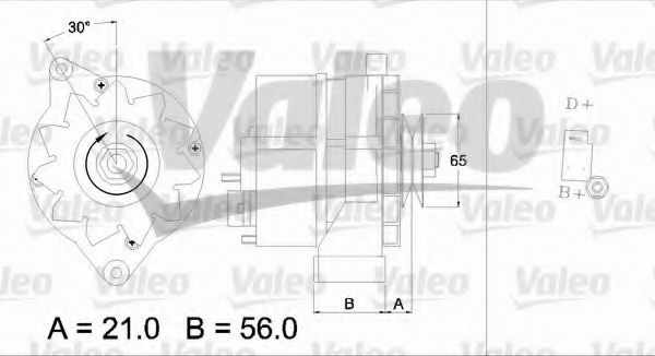 VALEO 436157 Генератор для OPEL OLYMPIA A (Опель Олъмпиа а) VALEO 436157 Генератор для OPEL OLYMPIA A (Опель Олъмпиа а)