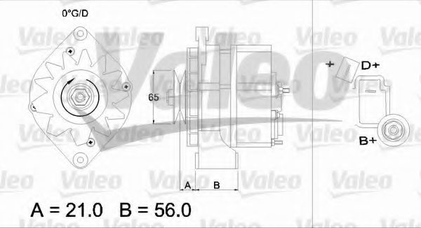 VALEO 436297 Генератор для OPEL MANTA B CC (Опель Манта б cc) VALEO 436297 Генератор для OPEL MANTA B CC (Опель Манта б cc)