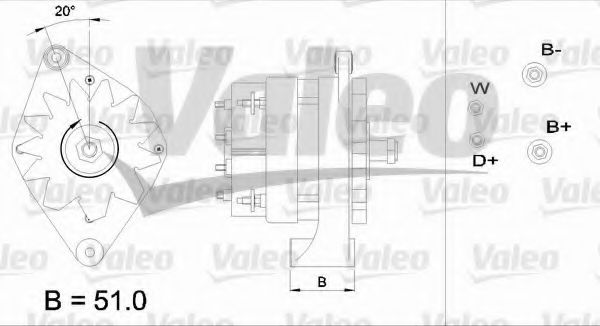 VALEO 436439 Генератор для VOLVO FS 7 (Вольво Фс 7) VALEO 436439 Генератор для VOLVO FS 7 (Вольво Фс 7)
