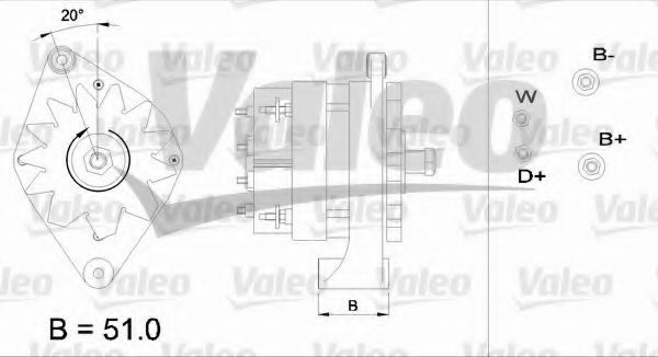 VALEO 436440 Генератор для VOLVO FS 7 (Вольво Фс 7) VALEO 436440 Генератор для VOLVO FS 7 (Вольво Фс 7)