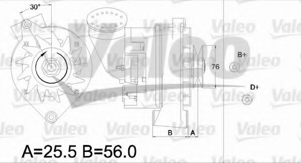 VALEO 436480 Генератор для BMW 5 (Бмв 5)