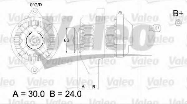 VALEO 436497 Генератор для DAIHATSU DOMINO II (Дайхатсу Домино 2) VALEO 436497 Генератор для DAIHATSU DOMINO II (Дайхатсу Домино 2)