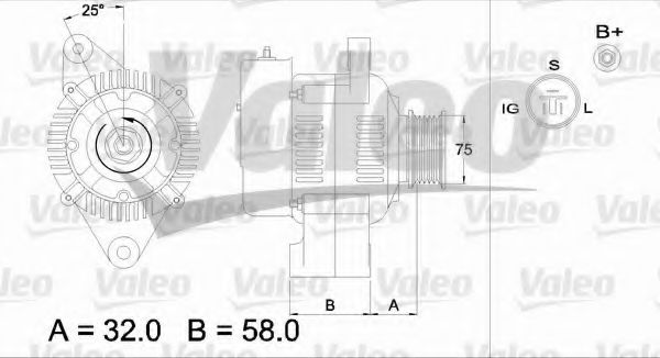 VALEO 436517 Генератор для HONDA CIVIC VIII (Хонда Цивик 8) VALEO 436517 Генератор для HONDA CIVIC VIII (Хонда Цивик 8)