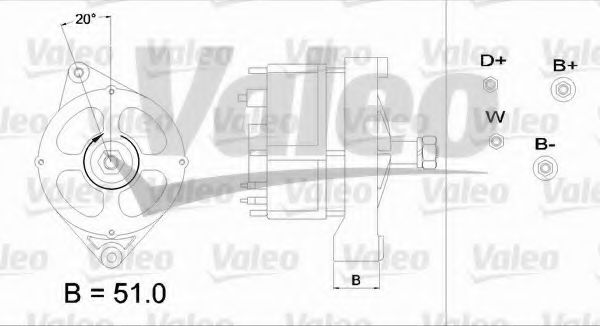 VALEO 436590 Генератор для VOLVO FS 7 (Вольво Фс 7) VALEO 436590 Генератор для VOLVO FS 7 (Вольво Фс 7)