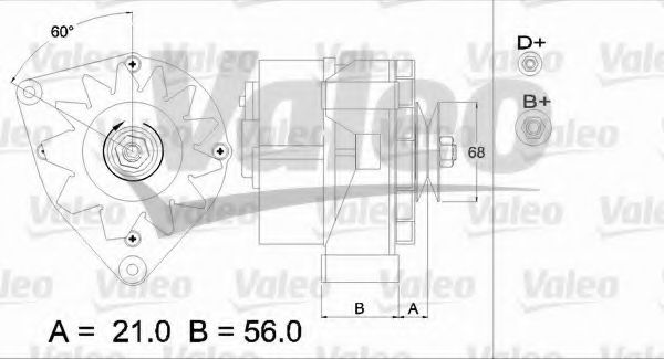 VALEO 436625 Генератор для MERCEDES-BENZ SL (Мэрcэдэс-бэнз Сл) VALEO 436625 Генератор для MERCEDES-BENZ SL (Мэрcэдэс-бэнз Сл)