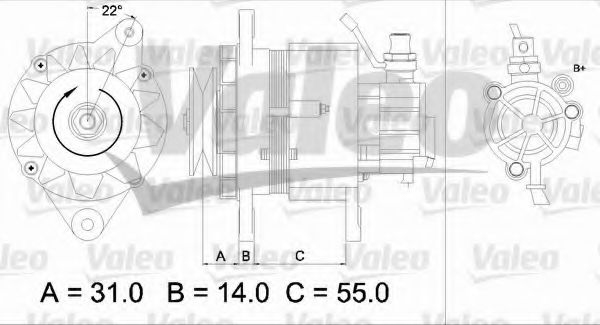 VALEO 437145 Генератор для MITSUBISHI MONTERO (Митсубиши/митсубиси Монтэро) VALEO 437145 Генератор для MITSUBISHI MONTERO (Митсубиши/митсубиси Монтэро)