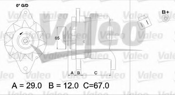 VALEO 437161 Генератор для SUZUKI (Сузуки) VALEO 437161 Генератор для SUZUKI (Сузуки)