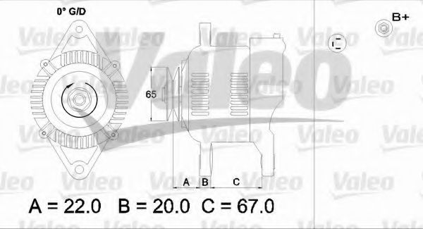 VALEO 437163 Генератор для SUZUKI (Сузуки) VALEO 437163 Генератор для SUZUKI (Сузуки)