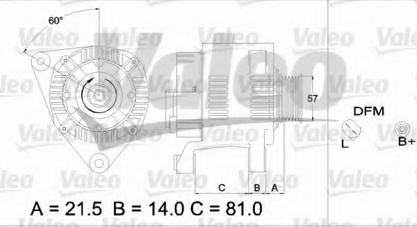 VALEO 437177 Генератор для VOLKSWAGEN PASSAT CC (Фольксваген Пассат сс) VALEO 437177 Генератор для VOLKSWAGEN PASSAT CC (Фольксваген Пассат сс)