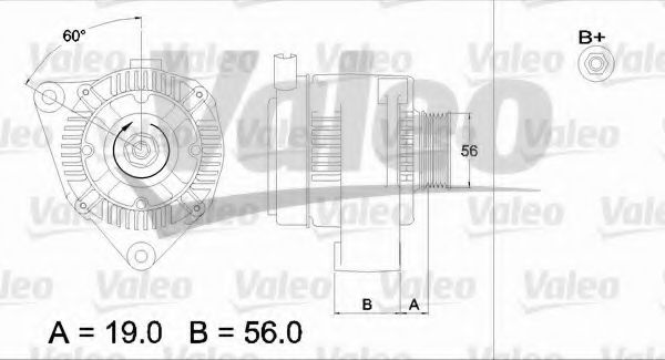 VALEO 437185 Генератор для PEUGEOT PARTNER PATAGONICA / URBANA (Пежо Партнер патагоника / урбана) VALEO 437185 Генератор для PEUGEOT PARTNER PATAGONICA / URBANA (Пежо Партнер патагоника / урбана)