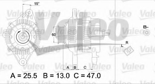 VALEO 437337 Генератор для HYUNDAI SANTRO XING (Хендай Сантро xинг) VALEO 437337 Генератор для HYUNDAI SANTRO XING (Хендай Сантро xинг)