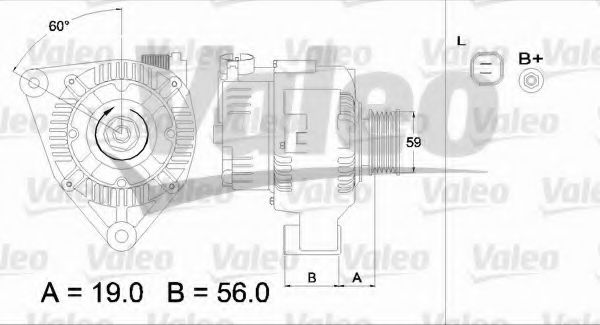 VALEO 437342 Генератор для PEUGEOT PARTNER PATAGONICA / URBANA (Пежо Партнер патагоника / урбана) VALEO 437342 Генератор для PEUGEOT PARTNER PATAGONICA / URBANA (Пежо Партнер патагоника / урбана)